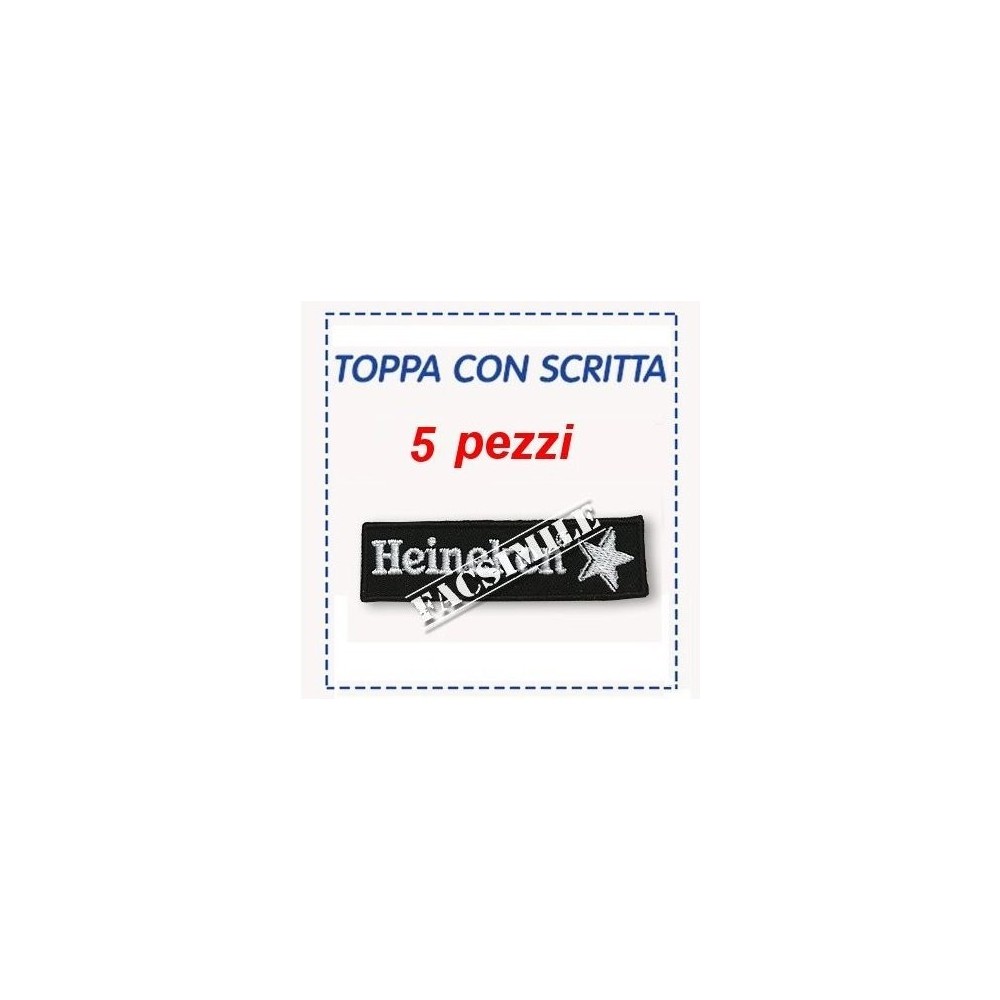 U24 Toppa Ricamata "Prussi" – 8x5 Cm, Da Cucire O Stirare, Qualità Premium