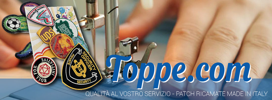 Patch personalizzate e ricamate