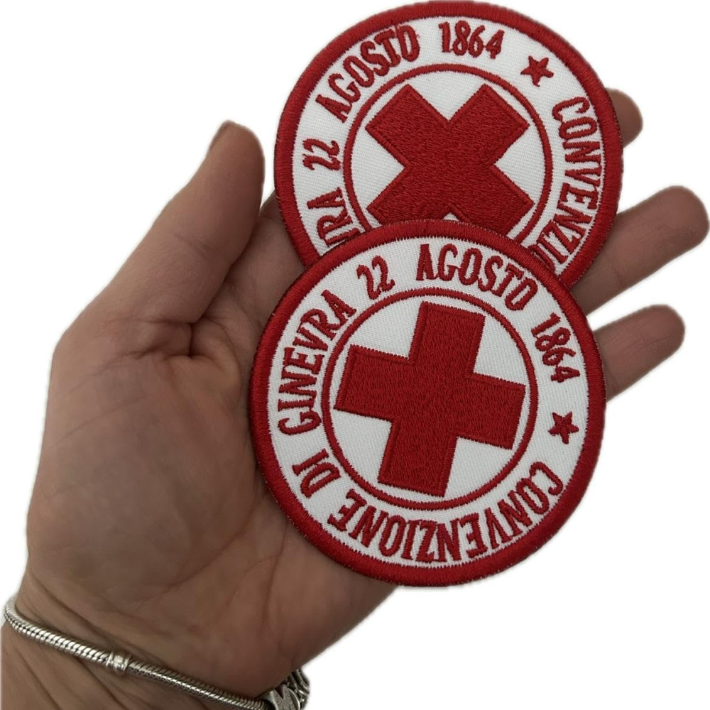 Toppa Croce Rossa - Convenzione di Ginevra