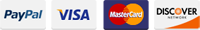 Accepted payment cards