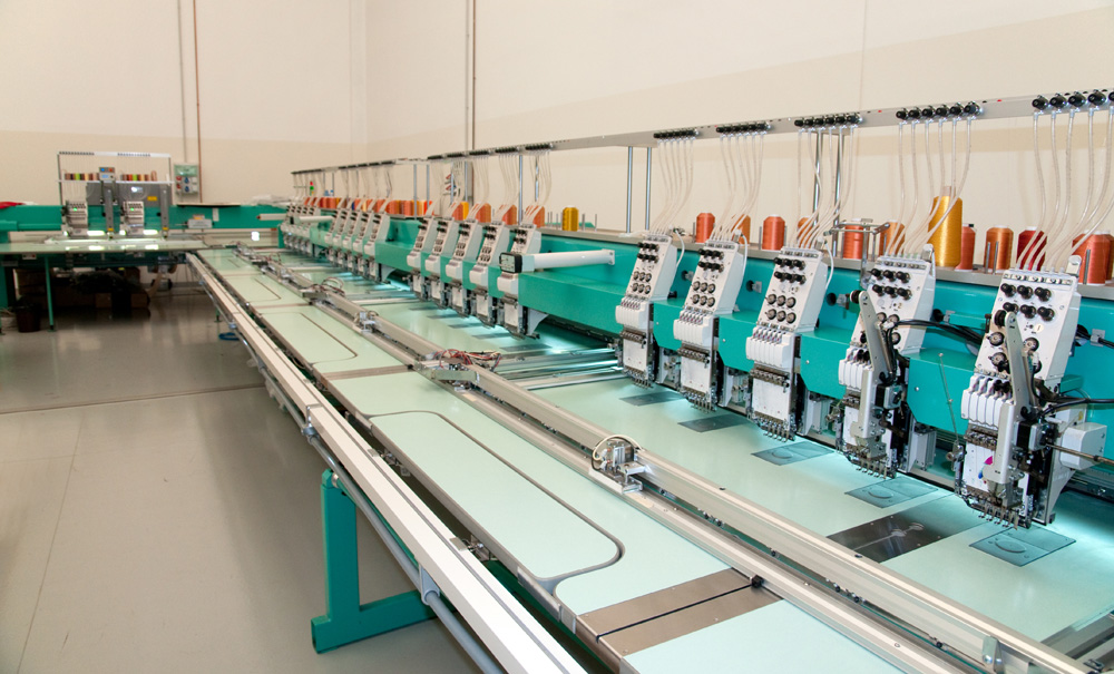 Production of custom embroidered patches